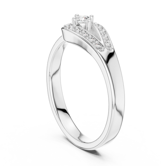 Little Loop Diamond Ring - SB-6-4