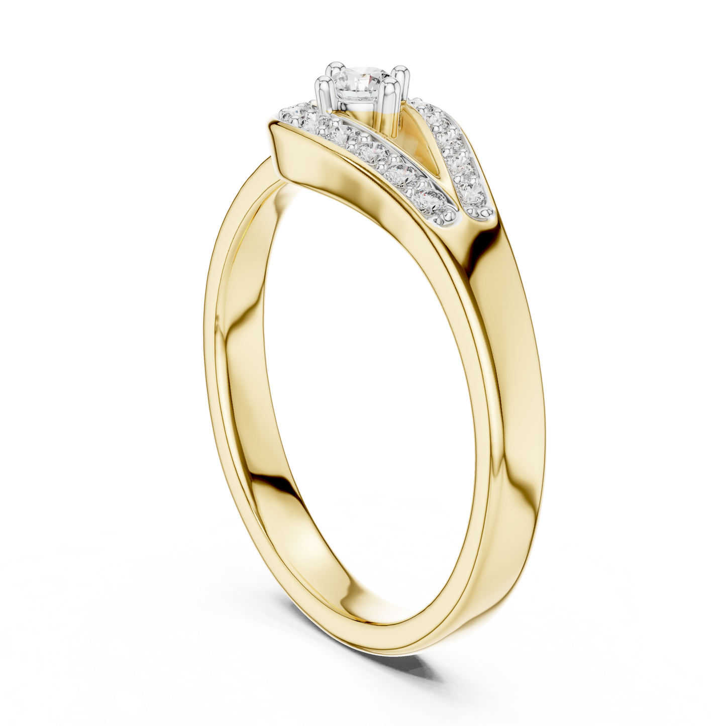 Little Loop Diamond Ring - SB-6-4
