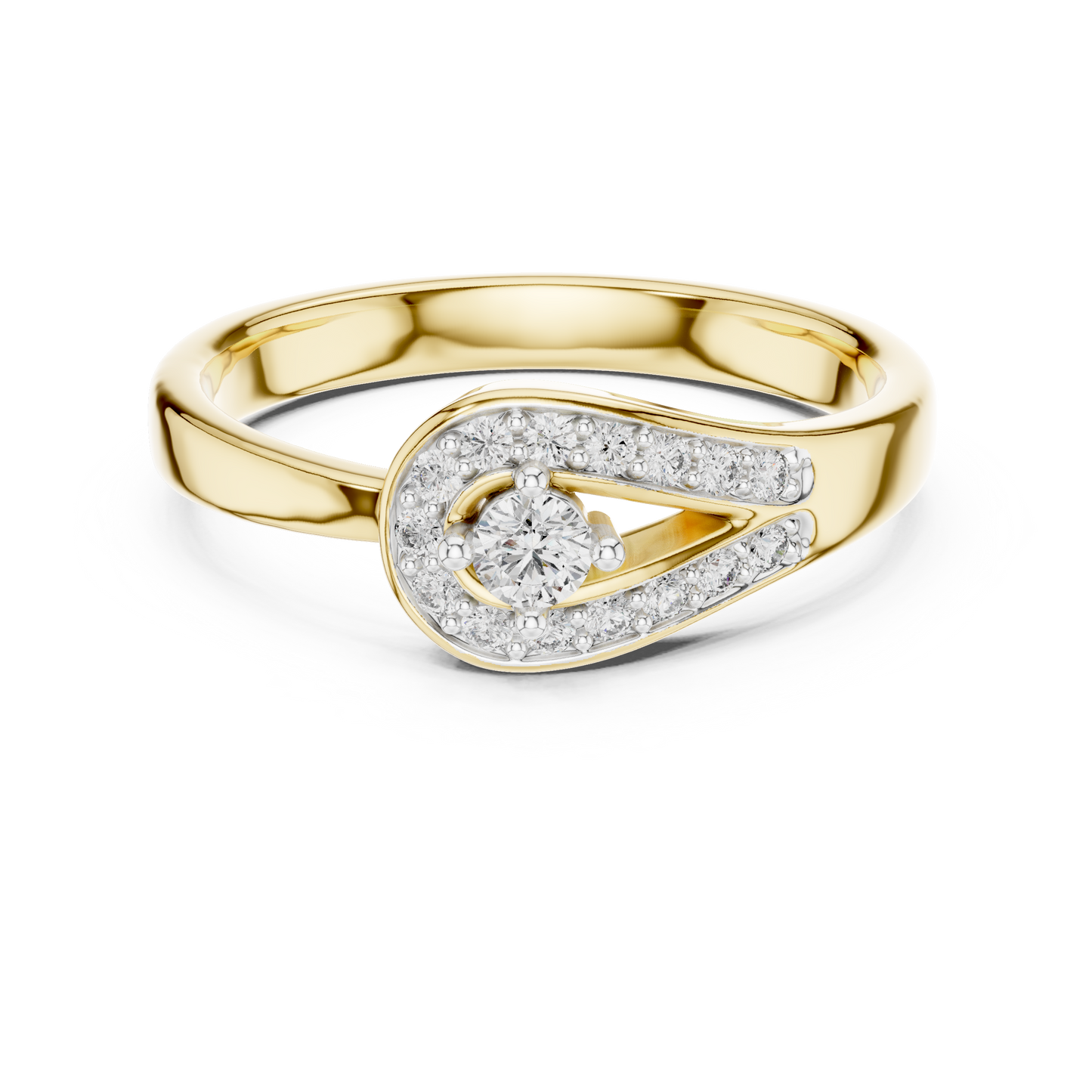 Little Loop Diamond Ring - SB-6-4