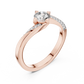 Core Swirl Diamond Ring - SB-6-6
