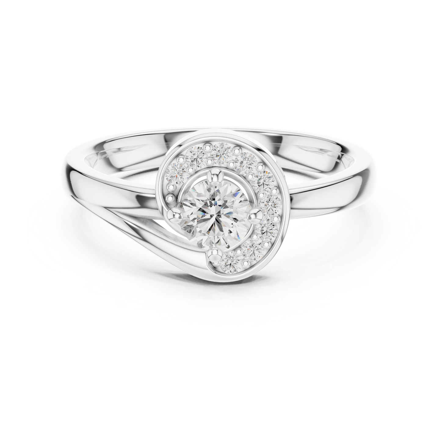 Moon Core Diamond Ring - SB-6-7