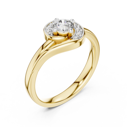 Moon Core Diamond Ring - SB-6-7