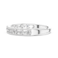 Dotted Border Half Line Diamond Ring - SB-6-11