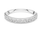Dotted Border Half Line Diamond Ring - SB-6-11