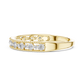 Dotted Border Half Line Diamond Ring - SB-6-11