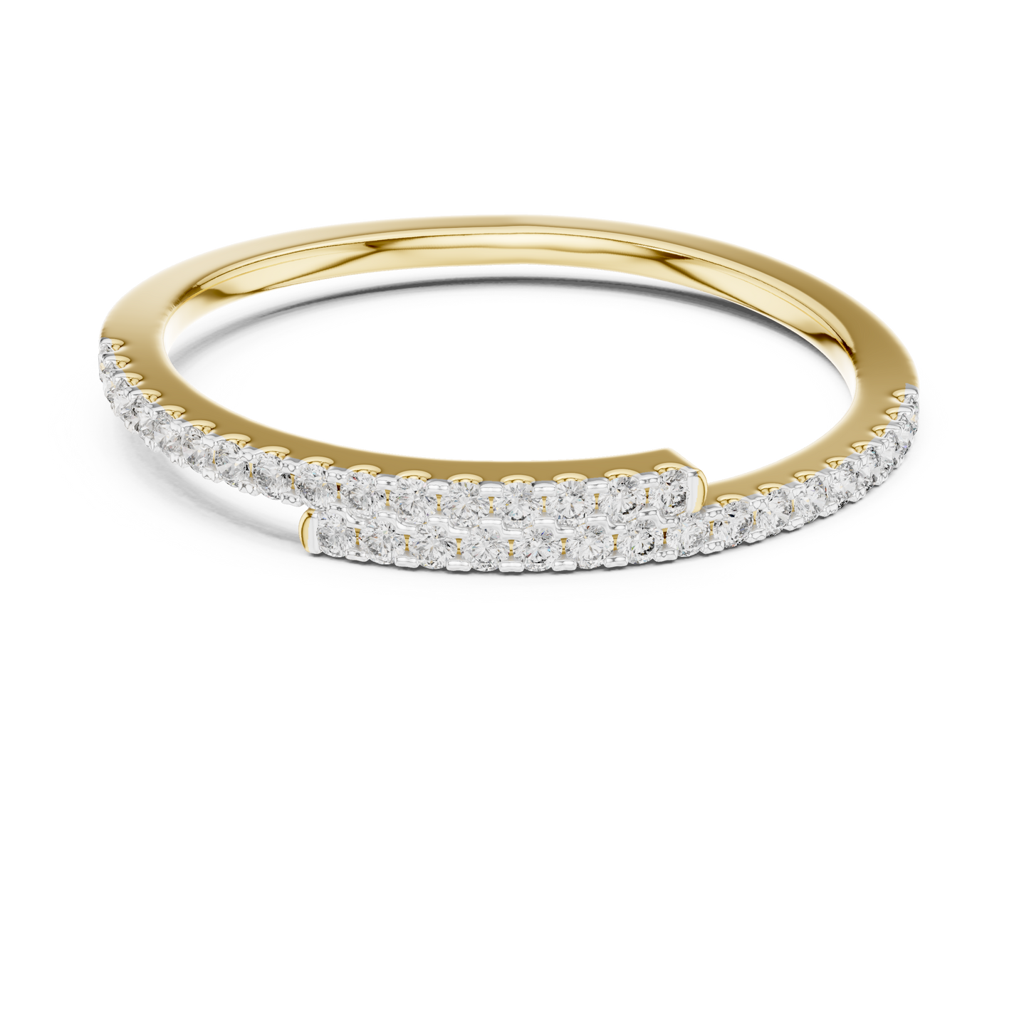 Parallel Line Diamond Ring - SB-6-12