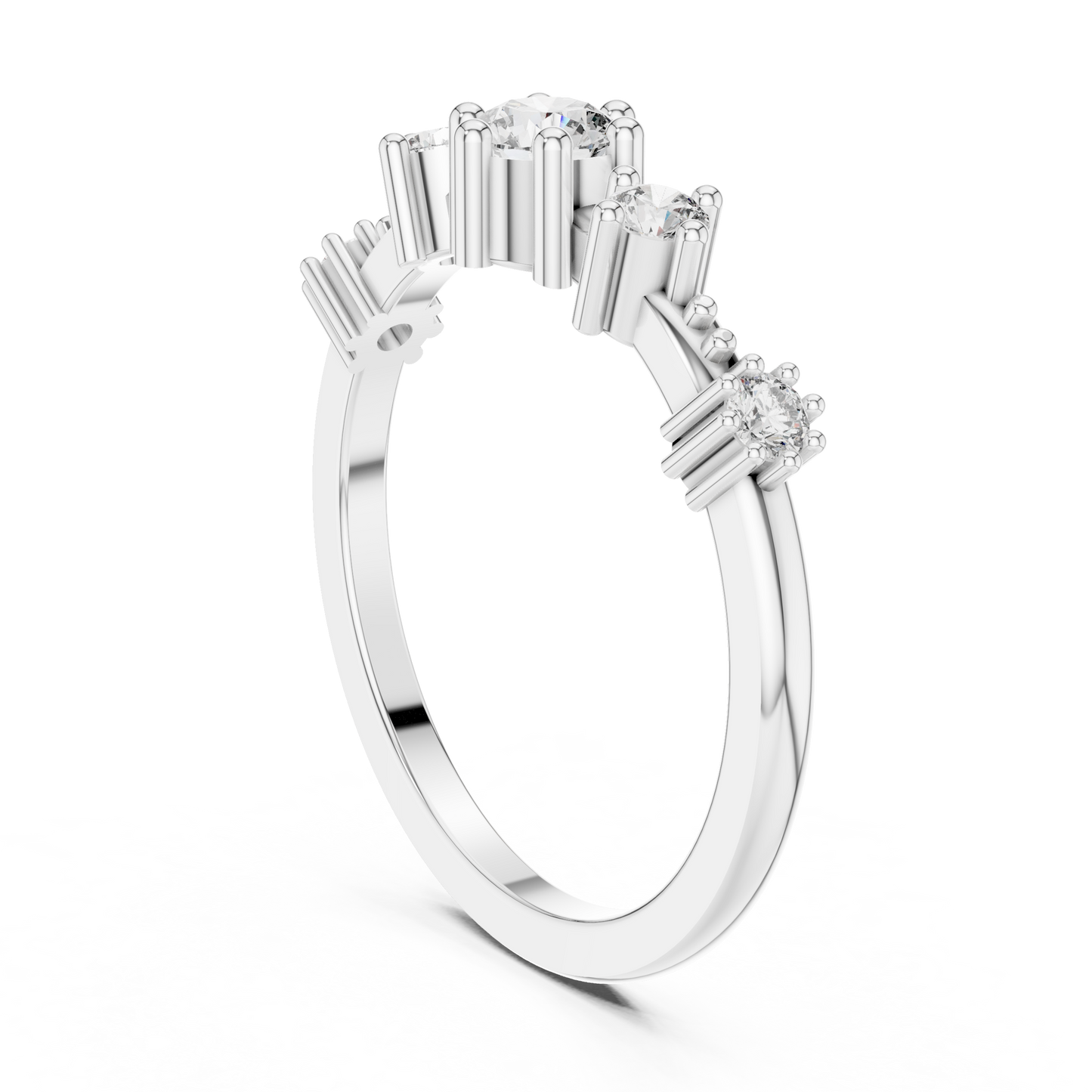 5 Diamond Crown Ring - SB-6-21