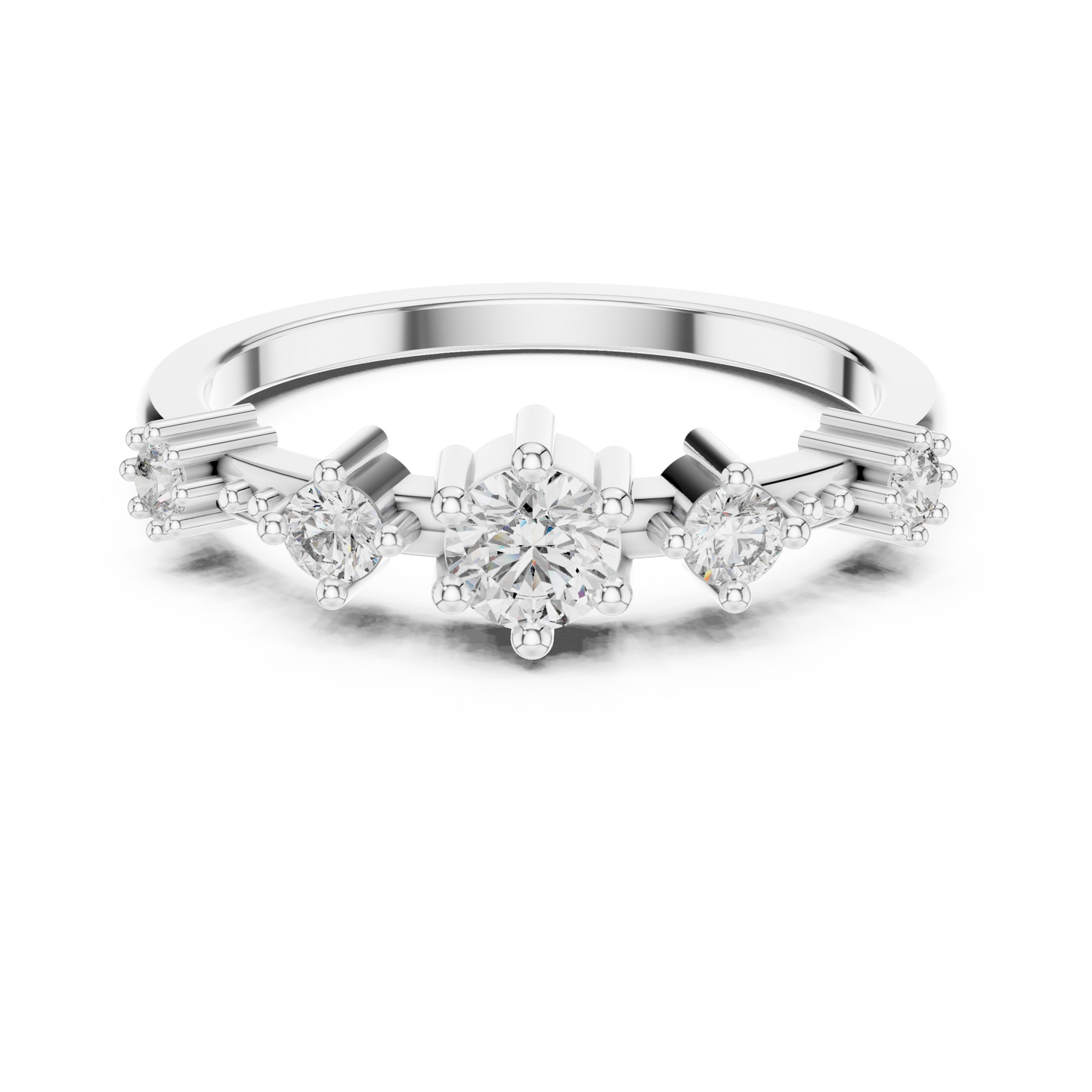 5 Diamond Crown Ring - SB-6-21