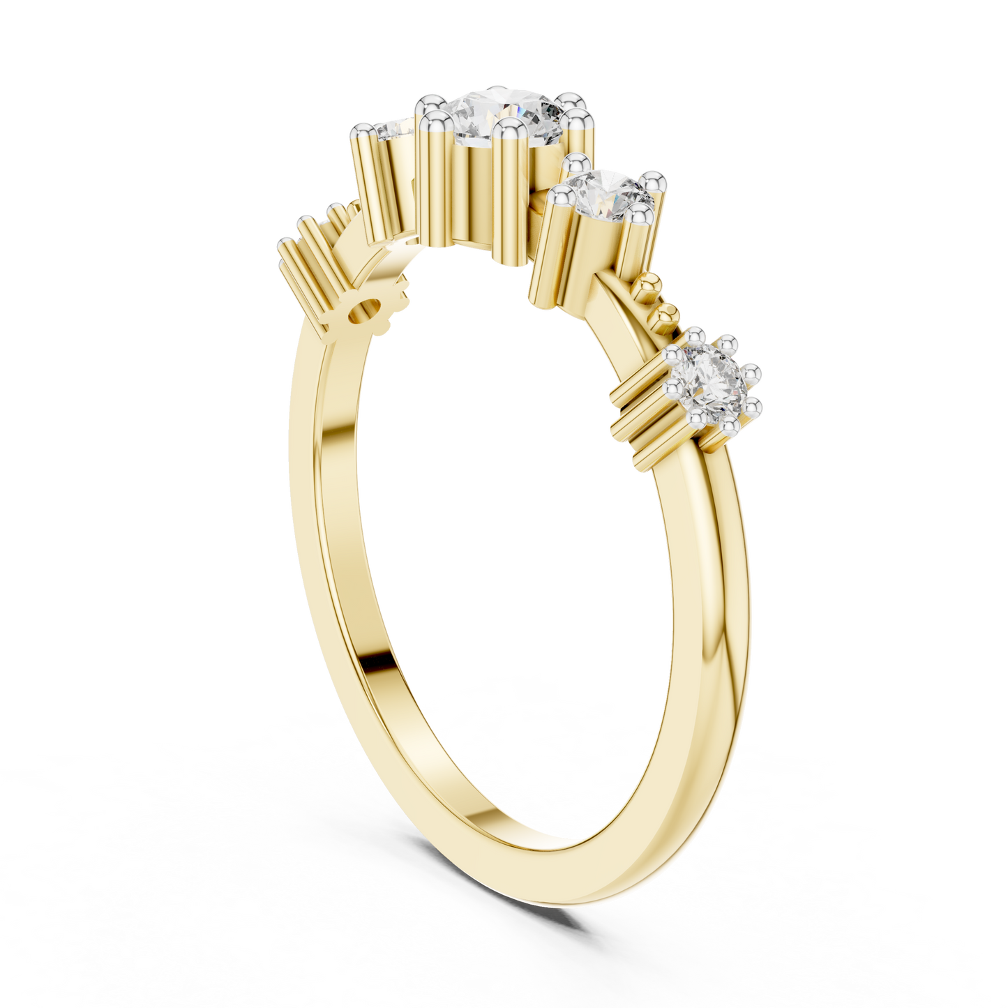 5 Diamond Crown Ring - SB-6-21