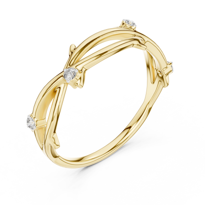 Waves Diamond Ring - SB-6-22