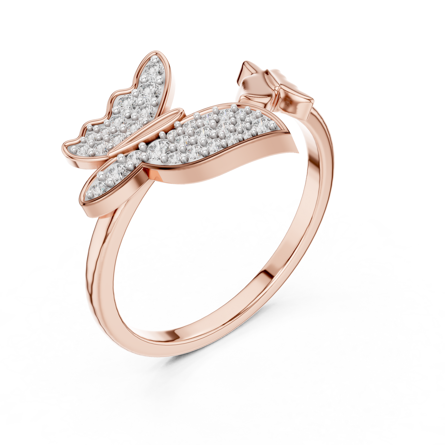 Butterfly Diamond Ring - SB-6-24