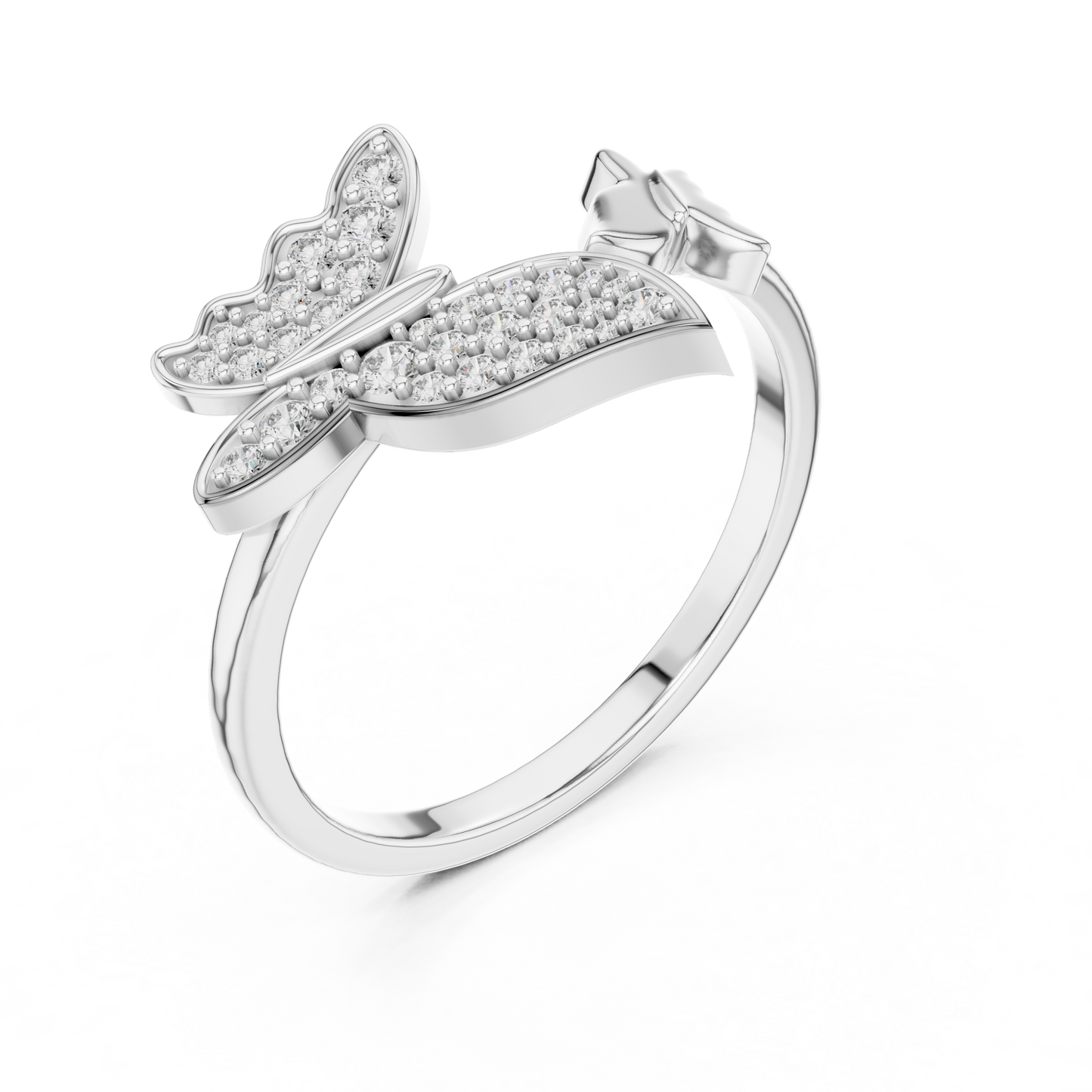 Butterfly Diamond Ring - SB-6-24