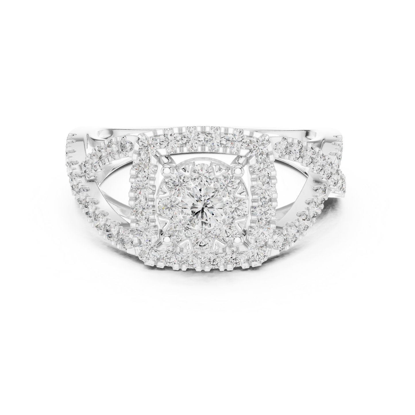 Multi Style Diamond Engagement Ring SB-9-73