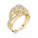 Multi Style Diamond Engagement Ring SB-9-73