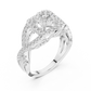 Royal Queen Style Diamond Engagement Ring SB-9-74