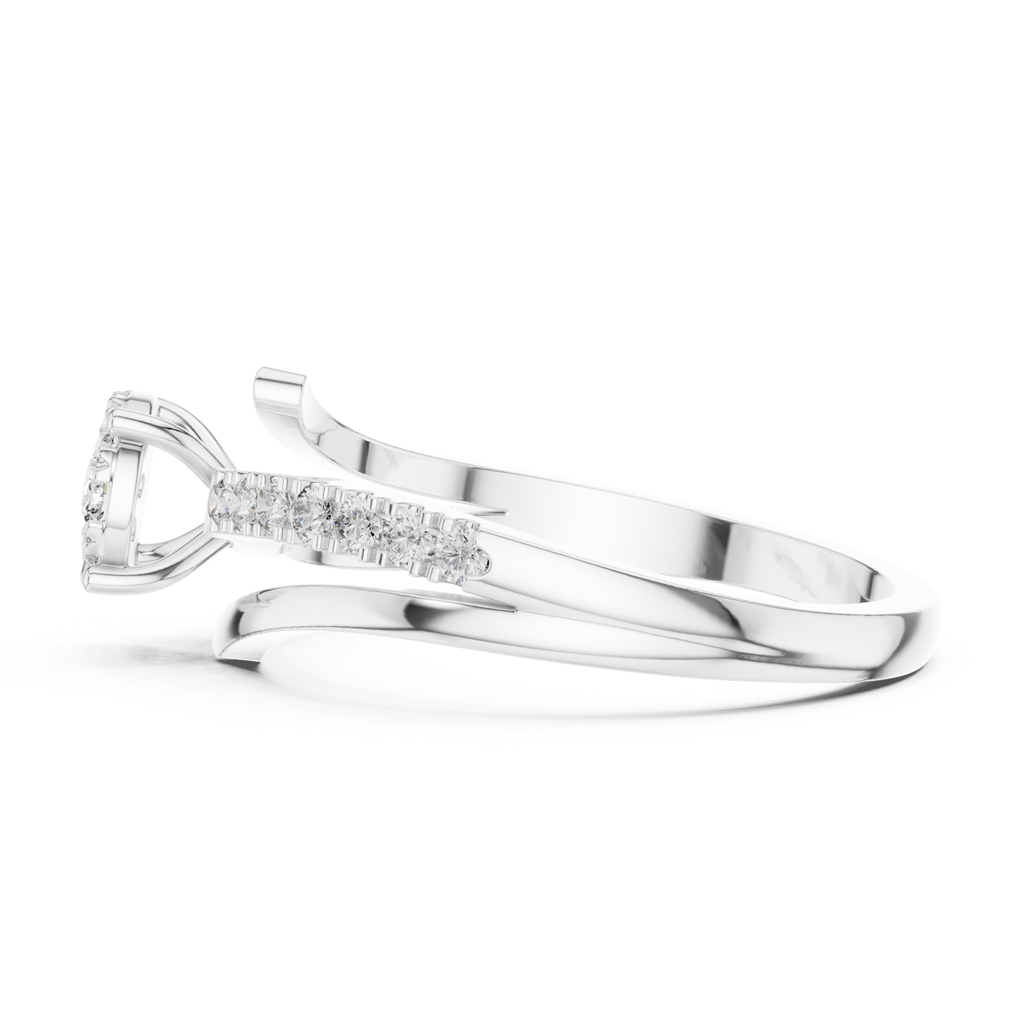 Queen Diamond Engagement Ring SB-9-82