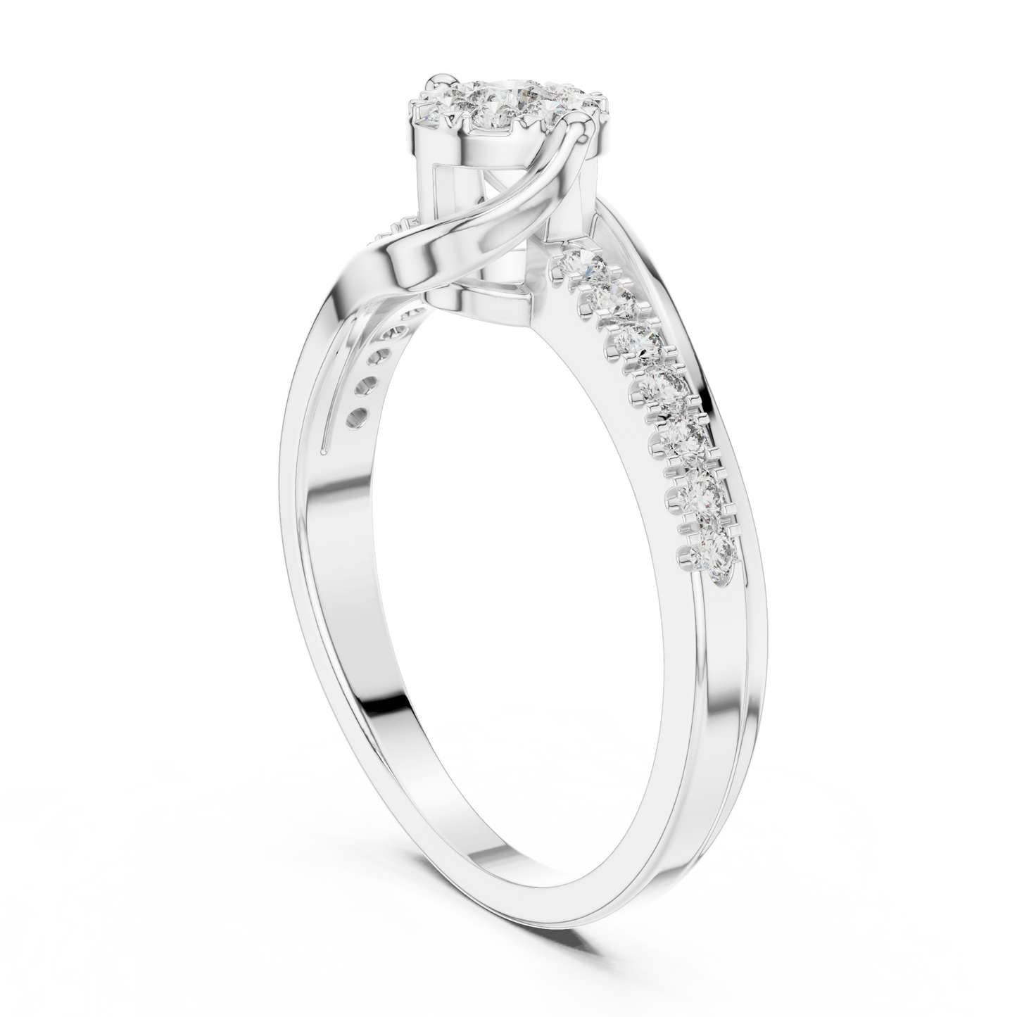 Diamond Engagement Ring SB-9-83