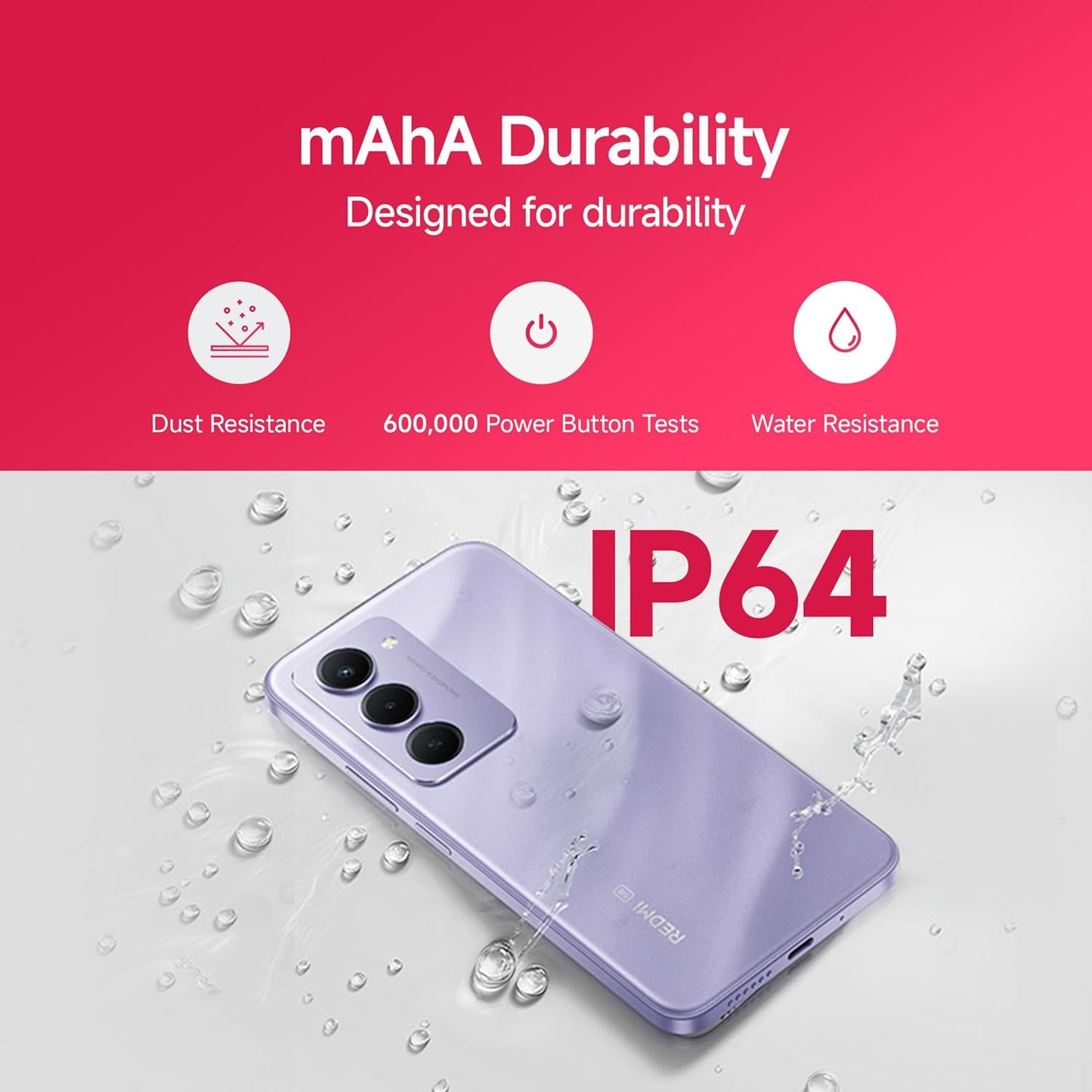 Redmi 15 5G Midnight Black 6GB + 128GB