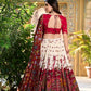 Women's Tussar Silk Lehenga Choli Set