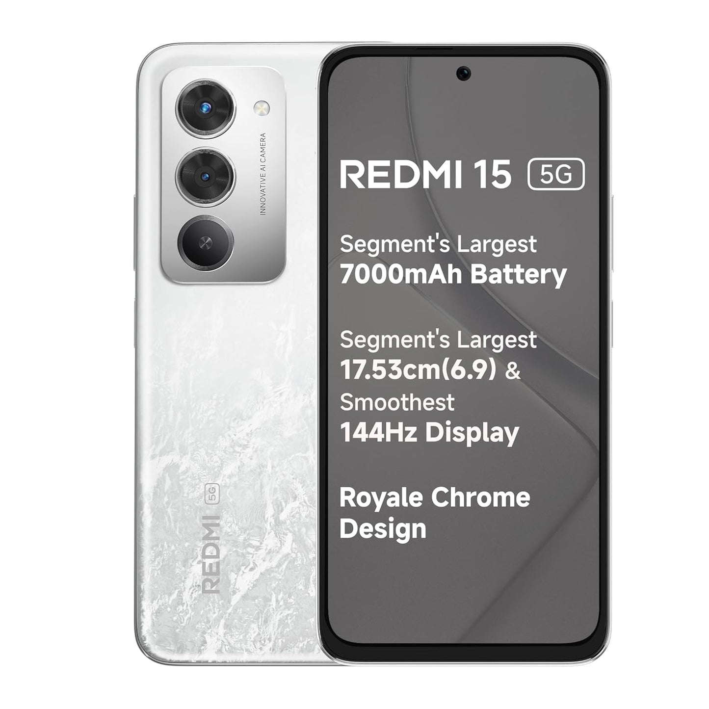 Redmi 15 5G Midnight Black 6GB + 128GB