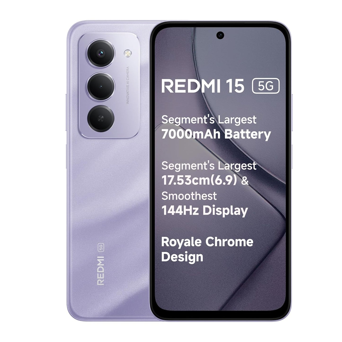 Redmi 15 5G Midnight Black 6GB + 128GB