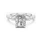 Large Square Diamond Ring - SB-9-1