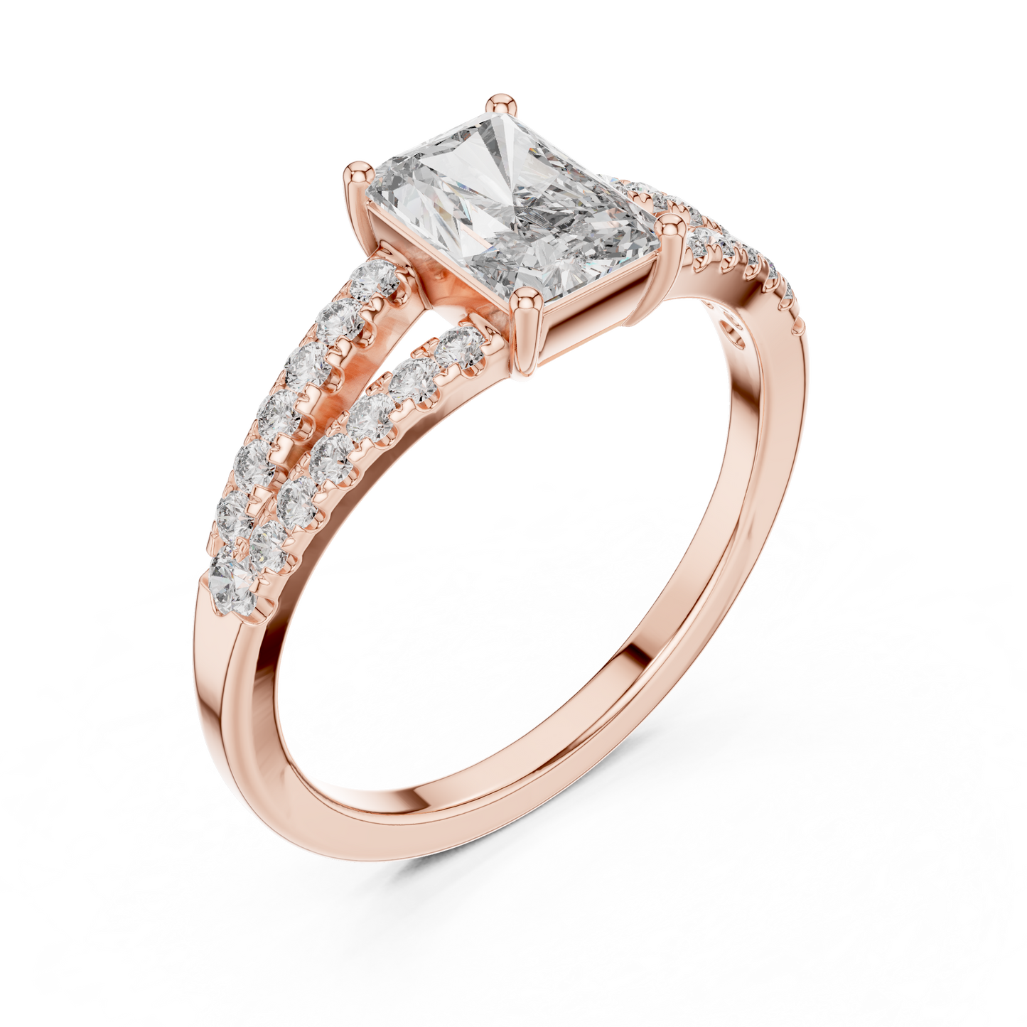 Square Diamond Ring - SB-9-4
