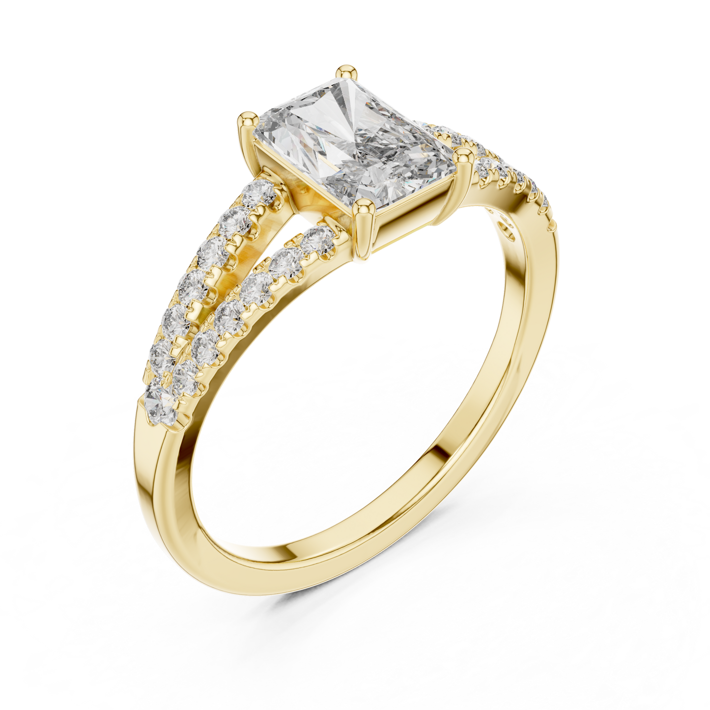 Square Diamond Ring - SB-9-4