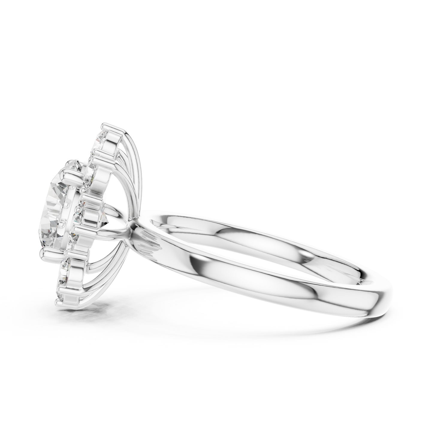 Flower Diamond Ring - SB-9-5