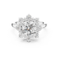 Flower Diamond Ring - SB-9-5