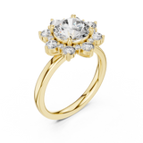 Flower Diamond Ring - SB-9-5