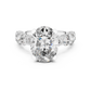 Large Oval Diamond Ring - SB-9-7