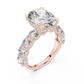 Large Oval Diamond Ring - SB-9-7