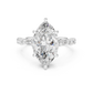 Large Leaf Diamond Ring - SB-9-8