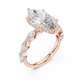Large Leaf Diamond Ring - SB-9-8