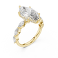 Large Leaf Diamond Ring - SB-9-8