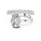 Flower Design Diamond Ring - SB-9-10