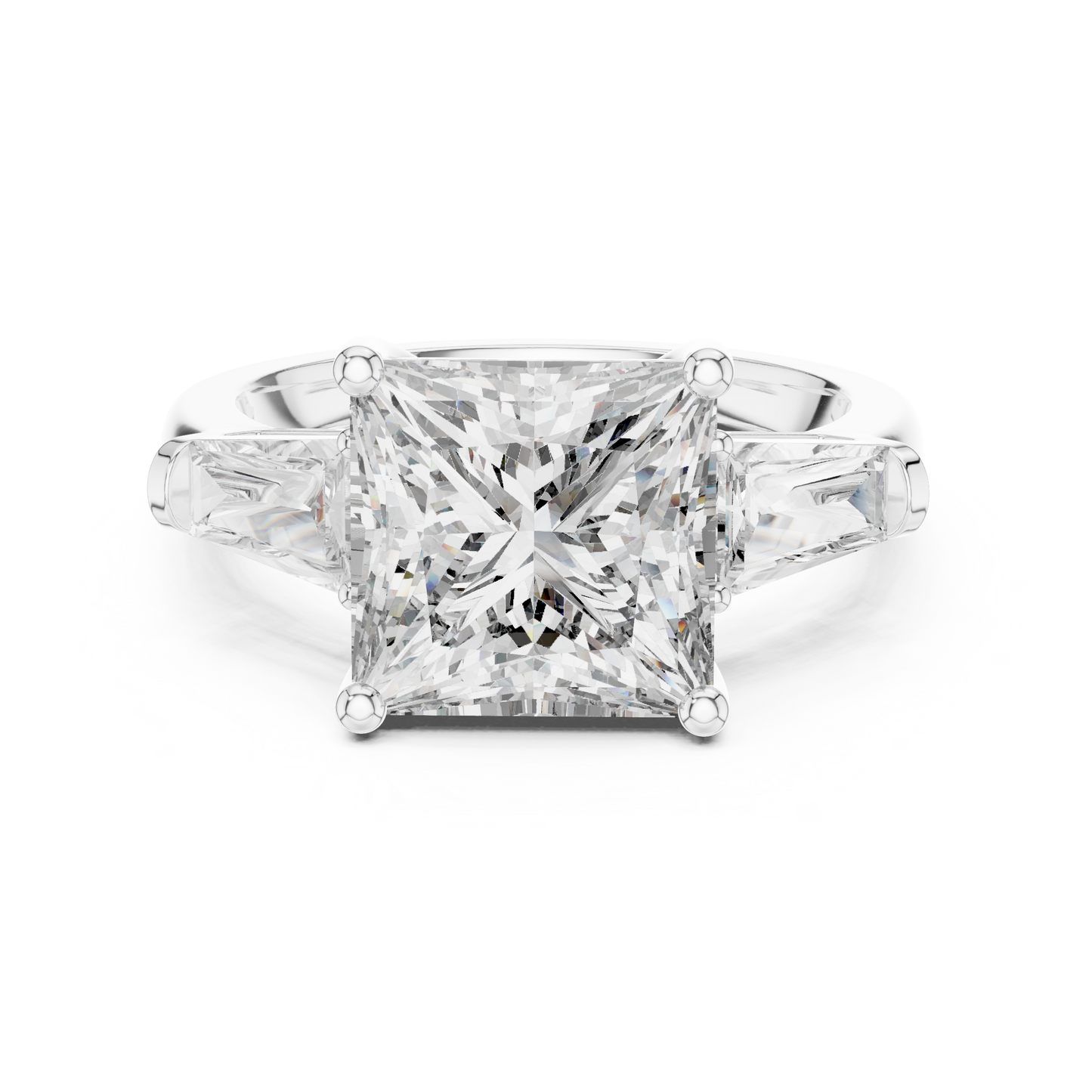Large Square Diamond Ring - SB-9-11