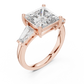 Large Square Diamond Ring - SB-9-11
