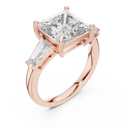 Large Square Diamond Ring - SB-9-11