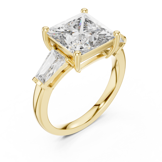 Large Square Diamond Ring - SB-9-11