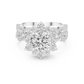 Flower Shape Diamond Ring - SB-9-13