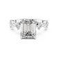Square Diamond Sparkle Ring - SB-9-16