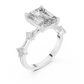 Square Diamond Sparkle Ring - SB-9-16