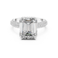 Large Square with Small Diamond Border Ring - SB-9-17
