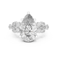 Large Leaf Marquise Diamond Ring - SB-9-19