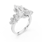 Large Leaf Marquise Diamond Ring - SB-9-19