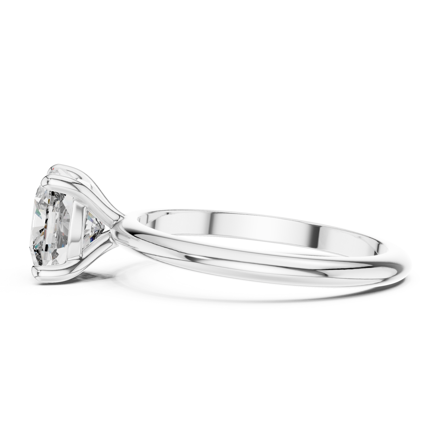 Engagement Round Diamond Ring - SB-9-22