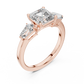Square Diamond Engagement Ring - SB-9-29