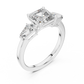 Square Diamond Engagement Ring - SB-9-29